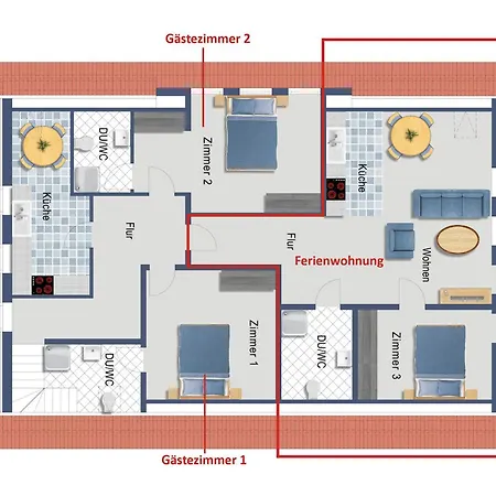 Ferienzimmer 1 Engelmann-beck